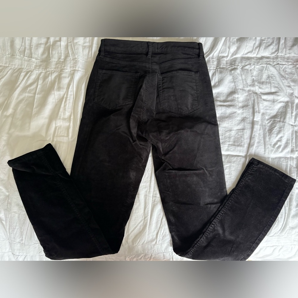 LOFT Velvet Skinny Pants - size 0 / 25 - Picture 2 of 5